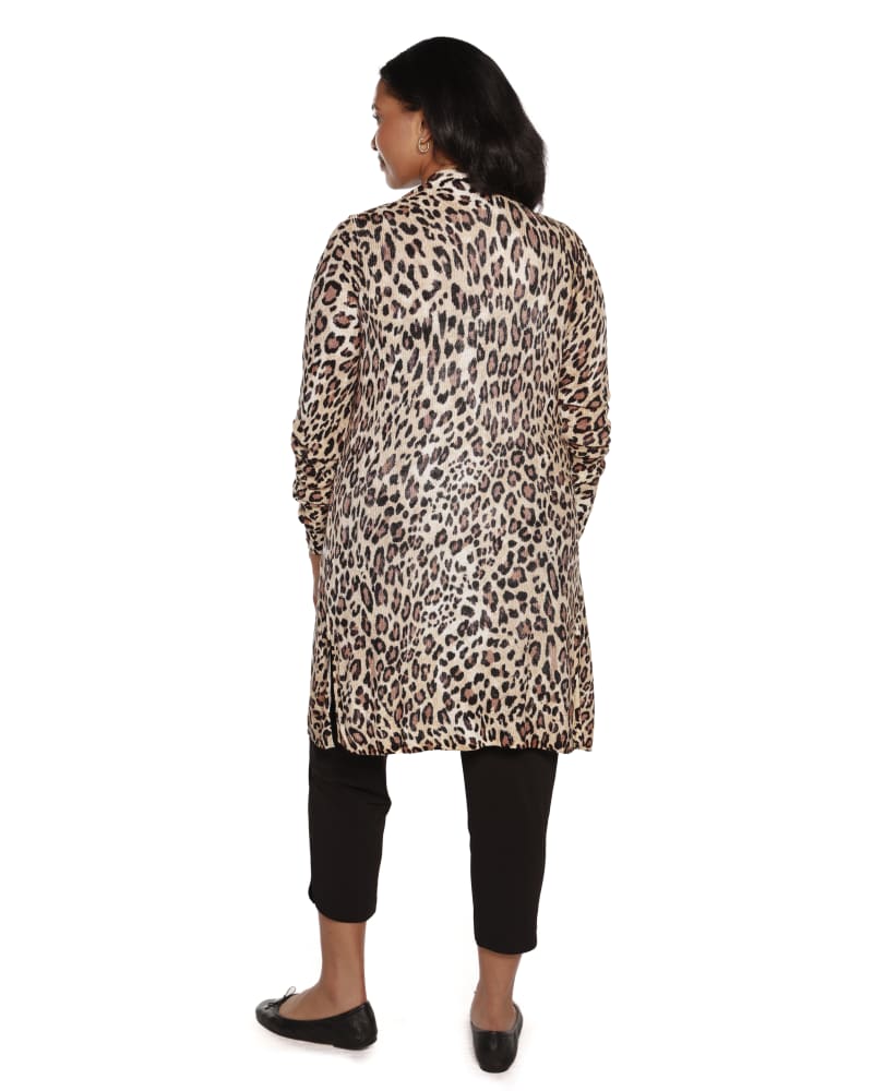 Leopard hooded duster deals